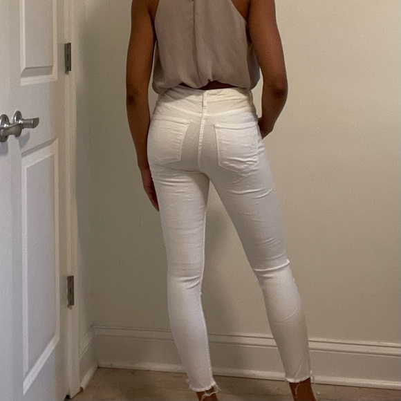 White Denim Pants - Picture 2 of 2
